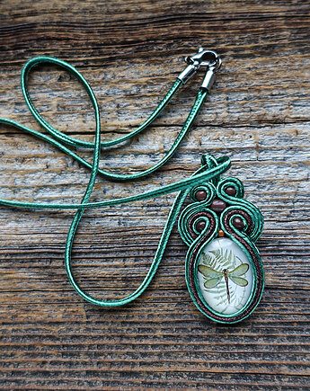 Wisiorek z ważką, Mró Soutache