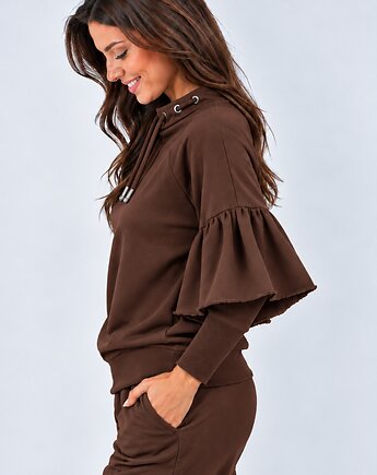 Bluza OTULONA czekolada, 3 for U