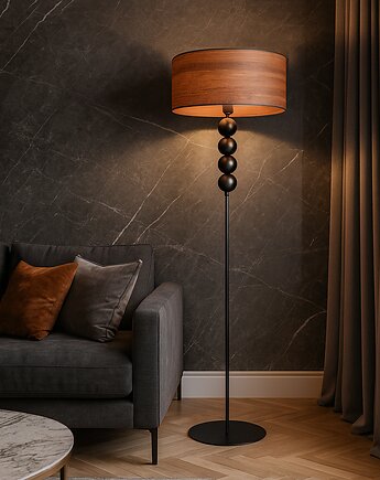 Designerska lampa stojąca z kulami do salonu BERMUDY ECO, LYSNE