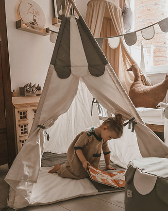 Cyrk - tipi, namiot dla dzieci, Muzpony