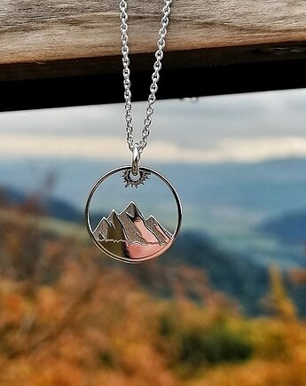 Naszyjnik - góry ze słońcem, Szkatułka Emi