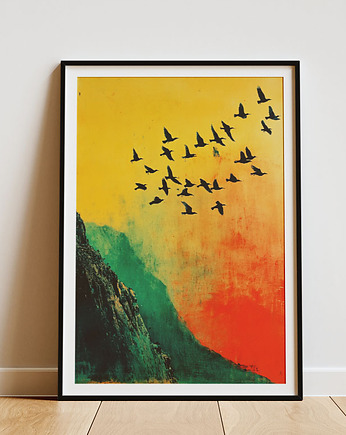 Plakat - Birds of freedom, Harry Monkey