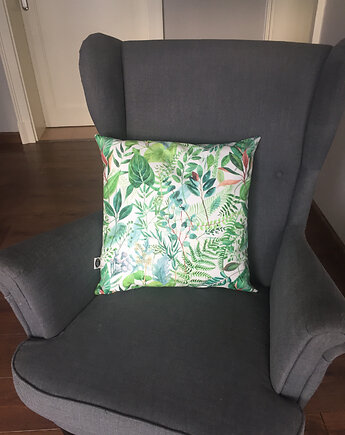 Poduszka dekoracyjna VELVET Polne Liście, Nukko Design