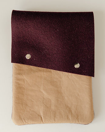 Marmollada - etui filcowe MACBOOK 13" oberżyna + B, marmollada