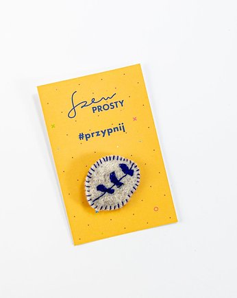 Przypinka #48, Szew Prosty