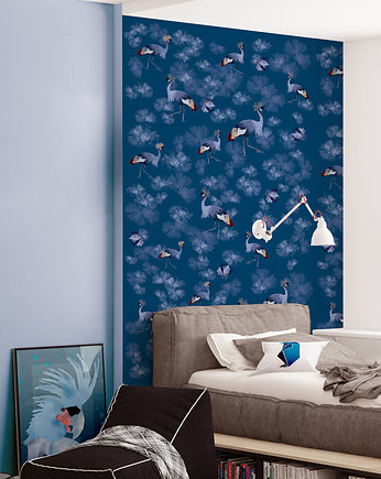 Tapeta dla dzieci Niebieskie Żurawie ( Blue Crane ), HUMPTY DUMPTY ROOM DECORATION
