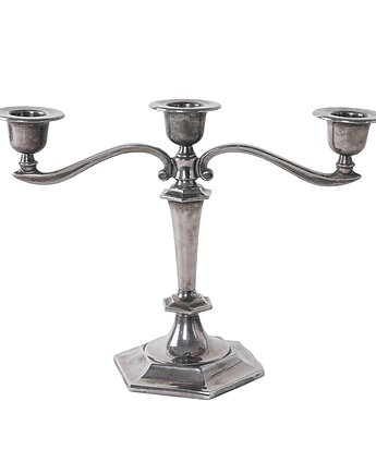 Świecznik metalowy, włoski design, lata 60, produkcja: Włochy, Przetwory design