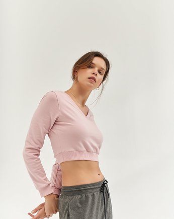 Top do jogi MOONDUST Crop Top - glowing pink s/m, Moonholi