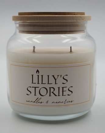 Duża świeca zapachowa "The Gingerbread Story"-350g, Lillys Stories