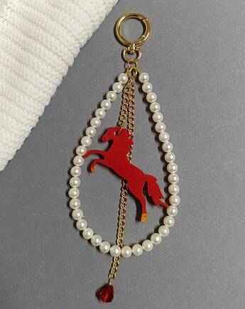Brelok z koniem  symbol Roku Konia 2026, FantasticJewelry