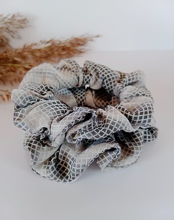 Jedwabne scrunchie, gumka do włosów - zestaw 2 scrunchie, Tullale