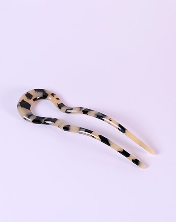 Spinka Pin w kolorze White Tortoise, NINIcoJewelry