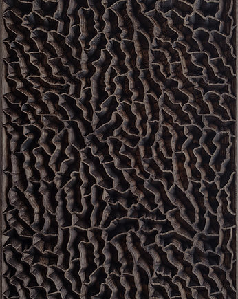 Panel ścienny 3D z drewna dębowego 70x50cm, navdesign