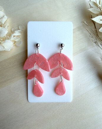 Kolczyki Pink Opal 3 elementy  - LIMITED, freska