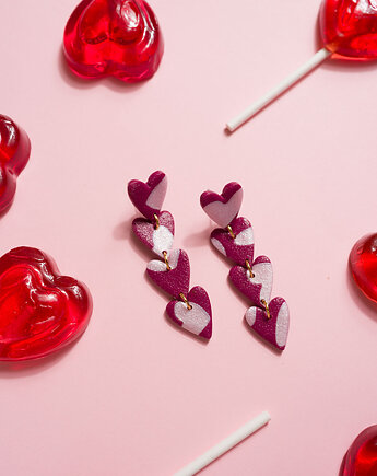 Wiszące łańcuszki serca edycja walentynkowa, Dwie Gliny