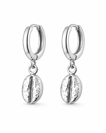 Kolczyki COFFEE BEANS- srebro, złoto, różowe złoto, ISSI Jewelry