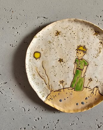 Talerzyk inspirowany Małym Księciem 17 cm, Ewa Duszka