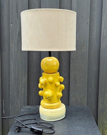 Lampa stołowa ceramiczna, ZmoraClay