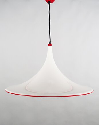 Lampa wisząca, włoski design, lata 70, produkcja: Włochy, Przetwory design