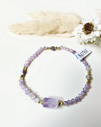 Bransoletka z  kamieniem naturalnym Ametyst, Sofija Jewelry