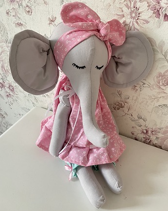 Maskotka Słonik Lena 40 cm, GroKo Design