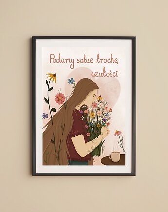 Ilustracja Autorska: Podaruj sobie trochę czułości, Burakovvska