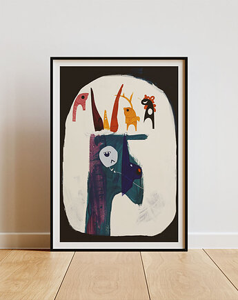 Plakat - I'm a llama, Harry Monkey