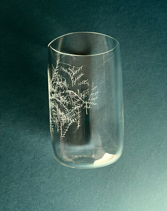 BLOOM - szklanka z igliwiem, Agnieszka Bar Design