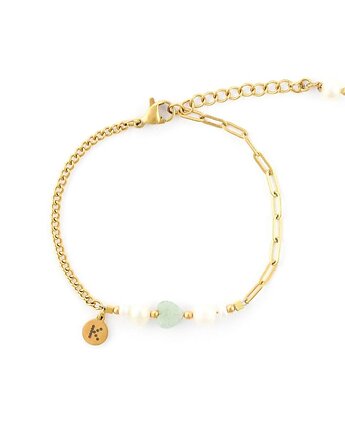 Baby Bestseller! Bransoletka z sercem Amazonitu - KULKA KIDS, Kulka Bransoletki