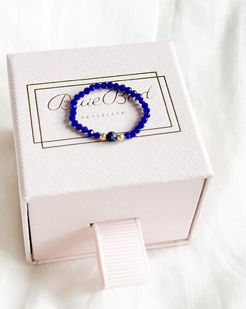Pierścionek z lapis lazuli, OSOBY - Prezent dla Dziewczyny