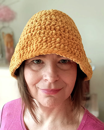 Misiowy BUCKET HAT/Fluffy bucket hat, Slow Design Studio