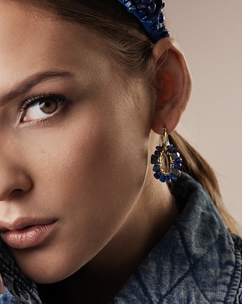 Kolczyki Lapis Glow, Republika jewelry