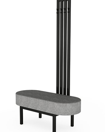 Ławka z Wieszakiem Hol Wiatrołap Biuro Przedpokoju  Kolory Rozmiary LMW-2, EMRA WOOD DESIGN