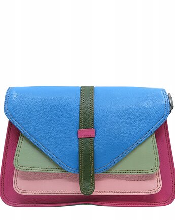 Torebka damska klasyczna elegancka skórzana na ramię pasek OLIVKA, Olivka Warsaw