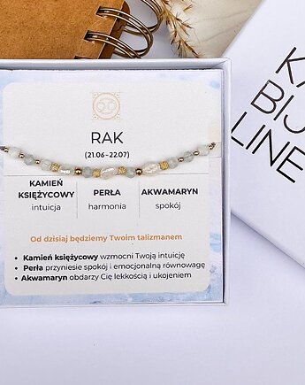 Bransoletka dla zodiakalnego RAKA, KaroBijouLine