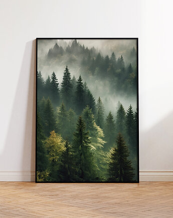 Plakat Leśna cisza i tajemnica, Harvest Maison