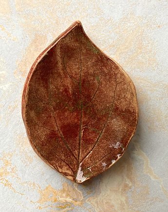 Ceramiczna podstawka Delikatny liść, annaflora