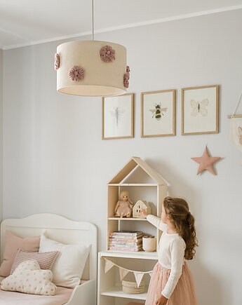 Klosz do pokoju dziecka w kwiatki, Boholine