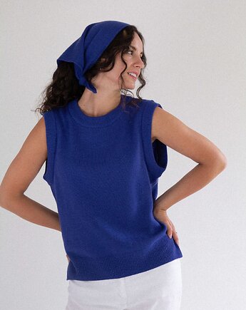 Apaszka Chabrowa BIRUANG 100% etycznej wełny merino RWS, KOPYTO
