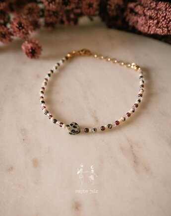 Bransoletka Billy z kamieni i koralików, MAYBEJWLR