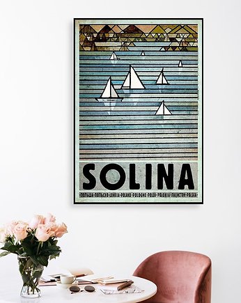 Plakat Solina (R. Kaja) 98x68 cm, Galeria LueLue