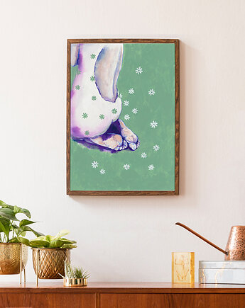 Stokrotka, 30x40   cm, JUST ILUST Justyna Małczak