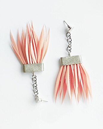 PIÓRKO kolczyki, Katarzyna Kaminska ART