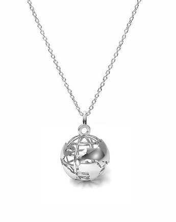 GLOBUS duży- srebro, złoto, różowe złoto, ISSI Jewelry