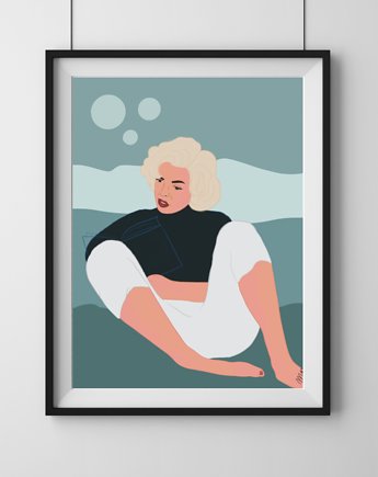 Plakat Marilyn 2.0, Maya Design