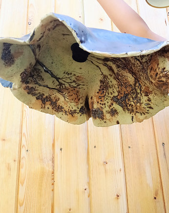 Lampa leśna jesienna wisząca, Ceramika Nastawka