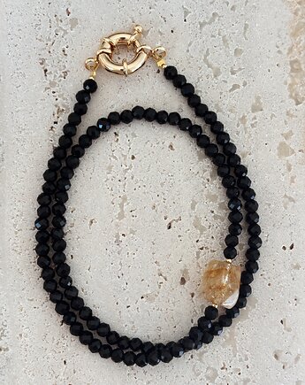 Naszyjnik Onyks i Cytryn, Chmolowska Jewellery
