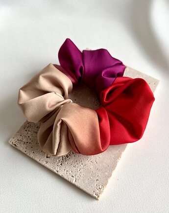 Gumka do włosów scrunchie Ombre, Volie Line