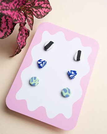 Zestaw 3 par małych sztyftów, Dwie Gliny