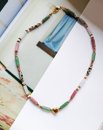 Green pastel heart, Emilia Rabenda
